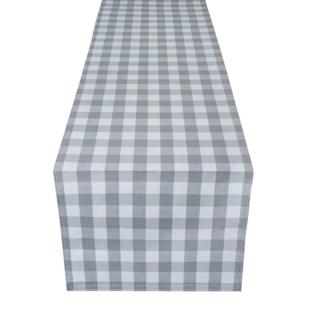 PowerSellerUSA Dining Table Runner Elegant Buffalo Plaid Table Placemat for